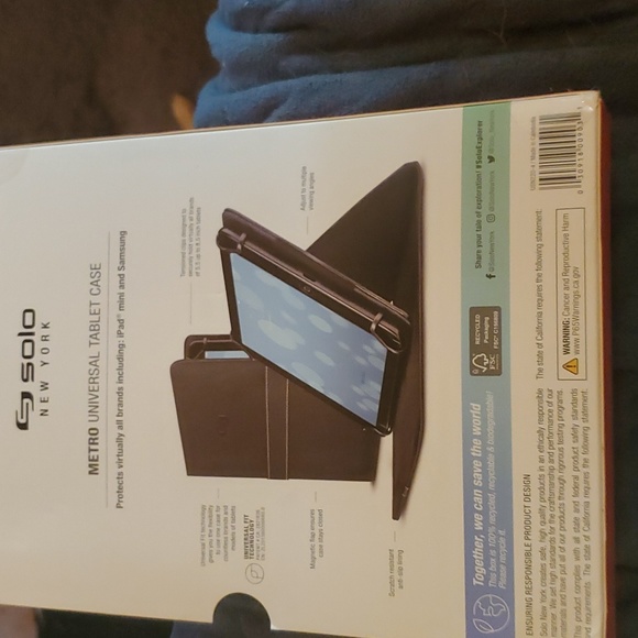 Metro Universal Tablet Case for iPad Mini. Solo New York. Brand new and unused - Picture 4 of 9